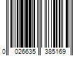 Barcode Image for UPC code 0026635385169