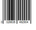 Barcode Image for UPC code 0026635492904