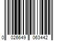 Barcode Image for UPC code 0026649063442