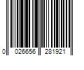 Barcode Image for UPC code 0026656281921