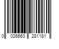 Barcode Image for UPC code 0026663281181