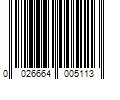 Barcode Image for UPC code 0026664005113