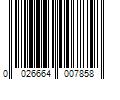 Barcode Image for UPC code 0026664007858