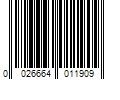 Barcode Image for UPC code 0026664011909