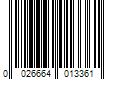 Barcode Image for UPC code 0026664013361