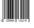 Barcode Image for UPC code 0026664132215