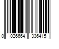 Barcode Image for UPC code 0026664336415