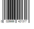 Barcode Image for UPC code 0026666421317