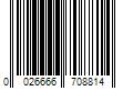 Barcode Image for UPC code 0026666708814