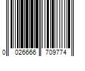 Barcode Image for UPC code 0026666709774