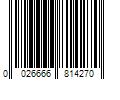 Barcode Image for UPC code 0026666814270