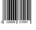 Barcode Image for UPC code 0026666815451