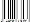 Barcode Image for UPC code 0026666815475