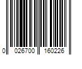 Barcode Image for UPC code 0026700160226