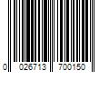 Barcode Image for UPC code 0026713700150