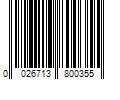 Barcode Image for UPC code 0026713800355