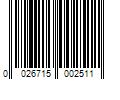 Barcode Image for UPC code 0026715002511