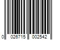 Barcode Image for UPC code 0026715002542