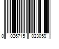 Barcode Image for UPC code 0026715023059