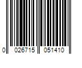 Barcode Image for UPC code 0026715051410