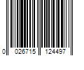 Barcode Image for UPC code 0026715124497