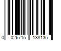 Barcode Image for UPC code 0026715138135