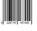 Barcode Image for UPC code 0026715167449