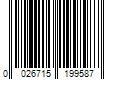 Barcode Image for UPC code 0026715199587