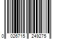 Barcode Image for UPC code 0026715249275