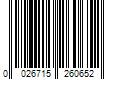 Barcode Image for UPC code 0026715260652