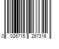 Barcode Image for UPC code 0026715267316