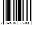 Barcode Image for UPC code 0026715272365