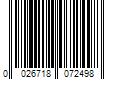 Barcode Image for UPC code 0026718072498