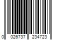 Barcode Image for UPC code 0026737234723