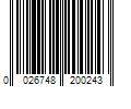 Barcode Image for UPC code 0026748200243