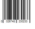 Barcode Image for UPC code 0026748230233