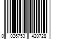 Barcode Image for UPC code 0026753420728