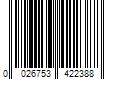 Barcode Image for UPC code 0026753422388