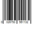 Barcode Image for UPC code 0026753551132