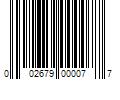 Barcode Image for UPC code 002679000077