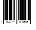 Barcode Image for UPC code 0026825000131