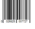 Barcode Image for UPC code 0026825007727