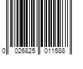 Barcode Image for UPC code 0026825011588