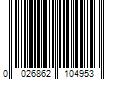 Barcode Image for UPC code 0026862104953