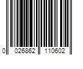 Barcode Image for UPC code 0026862110602