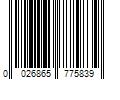 Barcode Image for UPC code 0026865775839