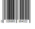 Barcode Image for UPC code 0026865854022