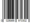 Barcode Image for UPC code 0026865970302