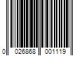 Barcode Image for UPC code 0026868001119