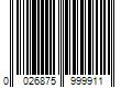 Barcode Image for UPC code 0026875999911